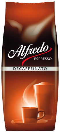 Alfredo Espresso - Produktbild Espresso Decaffeinato