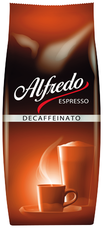 Alfredo Espresso - Produktbild Espresso Decaffeinato